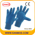 PVC Dotted Industrial Blue Jersey Algodão Hand Safety Work Gloves (41010)